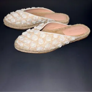 NEW Avec Les Filles Val Rosette Espadrille Mules Size 5 Coquette Preppy Boho thumbnail 5