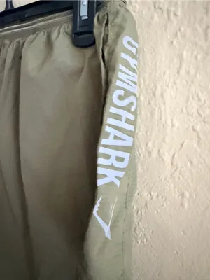 Gymshark Olive Green Athletic Shorts thumbnail 2