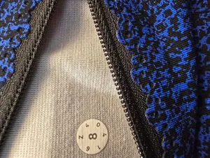 {8} Lululemon On Track Tight Circuit Cerulean Black Blue thumbnail 12