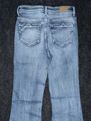 Buckle Black Fit No 75 Flare Leg Stretch Jeans 27 x 31 High Rise BBW1456R Boho thumbnail 4