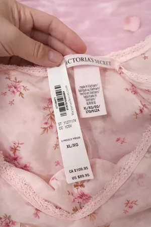 Victoria’s Secret Dream Angels – Wisteria Sheer Chiffon Flutter Cami Set thumbnail 4