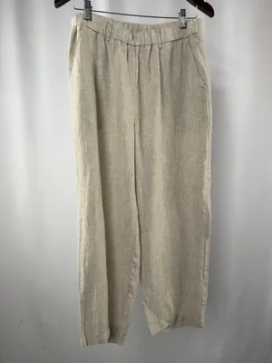 NWT Quince 100% European Linen Pants in Flax Size Medium thumbnail 5