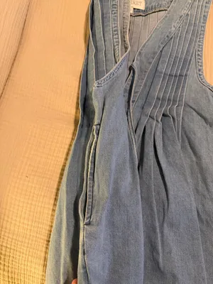 Denim romper Blue thumbnail 4