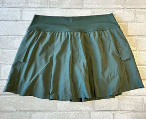 Offline Active Green mini Skort with pockets Golf Tennis size large thumbnail 1