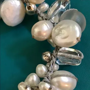 Silpada Effervescence Bracelet Pearl Quartz thumbnail 6