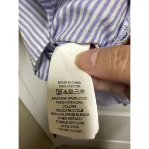 Kate Spade‎ Broome Street Off Shoulder Blue White Striped Bell Sleeve Top M thumbnail 7