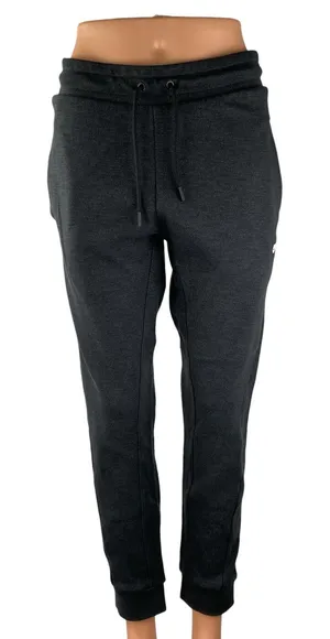 Nike Women's Black Drawstring Athletic Workout Running Jogger Sweat Pants Size S thumbnail 1