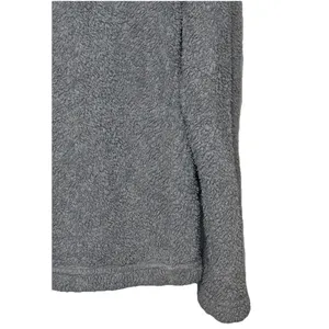 Patagonia Women's‎ Sweater Los Gastos 1/4 Zip Fleece Pullover Heather Gray Small thumbnail 2