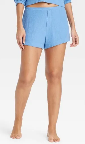 Target Women’s Cozy Ribbed Shorts - Auden thumbnail 1