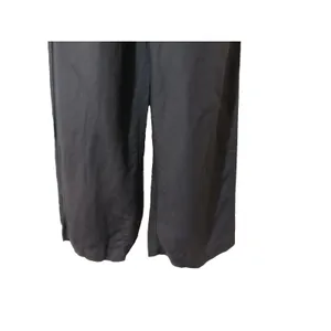 Abercrombie & Fitch Black Wide‑Leg Culotte Jumpsuit Women’s Size 4 Sleeveless thumbnail 5