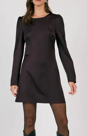 SAGE THE LABEL Satin‎ Mini Dress thumbnail 1