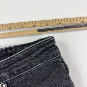 AGOLDE Jeans Womens 31 Gray Charcoal Wash High Rise Straight Stretch Denim thumbnail 6