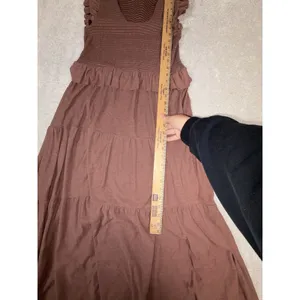 Nation LTD Fabienne Fused Ruffle Dress Brown mauve L‎ thumbnail 7