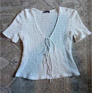 Zara top White Size M thumbnail 1