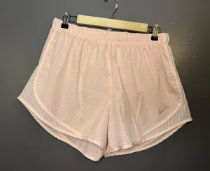 Nike Running Shorts Womens XL Pink Dri-FIT Mesh Lined Elastic Waist Athletic thumbnail 1