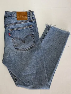 Levi's Premium Wedgie Fit Ankle Jeans - 27 - Light Wash thumbnail 1