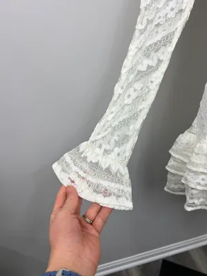Cream Lace Dress thumbnail 6