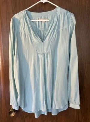 Loft Rayon Pullover Yoke Shirt thumbnail 1