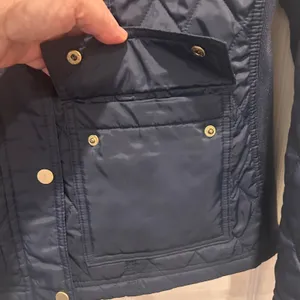 A New Day Quilted Chore Jacket Navy Blue Full Zip‎ Pockets Size Large Women thumbnail 8