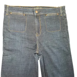 Abercrombie &‎ Fitch Signature Collection High Rise Wide Leg Flare Jeans 29x34 thumbnail 4