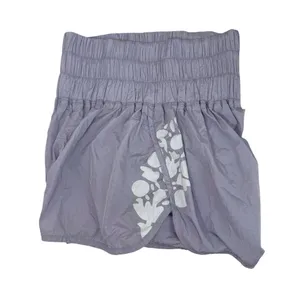 Free People The Way Home Logo Shorts purple size M runner thumbnail 5