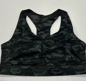 Fabletics on the go medium impact camo sports bra 2x thumbnail 1