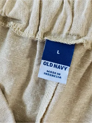 OLD NAVY Linen Blend Midi Skirt thumbnail 5