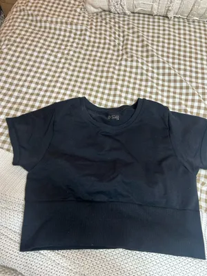 Aerie OFFLINE Seamless by Cropped T-Shirt thumbnail 2
