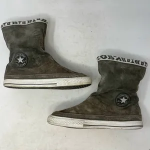 Converse Beverly Suede High Top Boots Knit Lining Womens Size 9 thumbnail 10