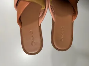 Madewell Jayna Braided Slide Sandals in Washed Mauve Size 8 thumbnail 3