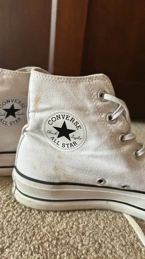 White Platform Converse thumbnail 5