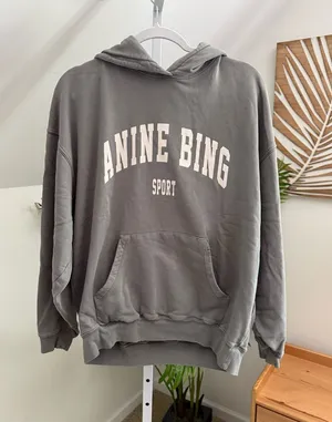 Anine Bing Harvey sweatshirt 100% cotton Small thumbnail 1