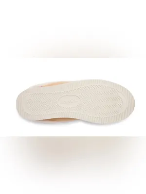 Sanuk Women's Tan Canvas Shearling-Lined Mules Size 6 thumbnail 4