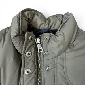 Vintage Y2K Abercrombie & Fitch Down Quilted Puffer Jacket Size L Green Military thumbnail 5