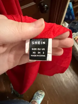 Red Formal Dress Shein thumbnail 3