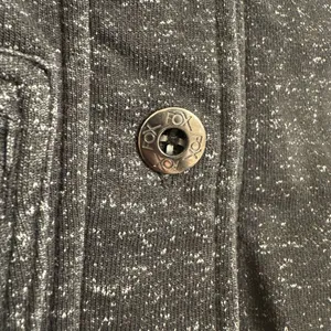 Y2K 2000s Fox Racing Charcoal Gray Button Up Hooded Sweater Womens Small‎ thumbnail 6
