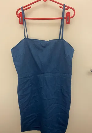 Jean Dress Blue Size M thumbnail 2