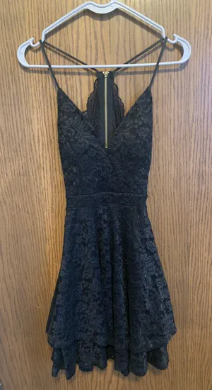 Emerald Sundae Black Formal Dress thumbnail 1