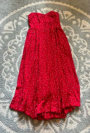 Free People Red Midi Dress thumbnail 2