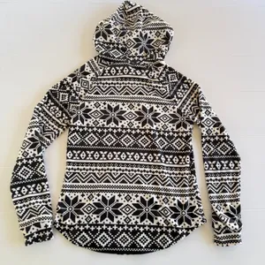 No Boundaries Womens Tribal Fleece Hoodie Pocket Medium 7-9 thumbnail 7