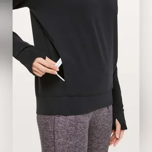 Lululemon Go‎ Forward Pullover in Black size 4 thumbnail 3