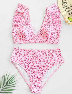 Shein High Waisted Swimsuit thumbnail 1