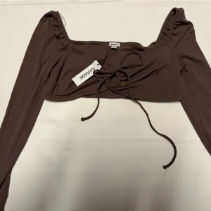 Garage New With Tags Chocolate Brown Going Out Top thumbnail 1
