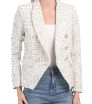 NWT tweed boucle blazer White thumbnail 1