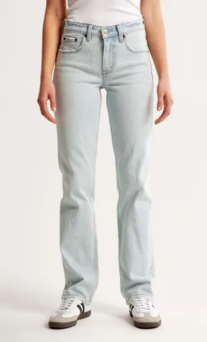 Abercrombie Jeans Straight 90s Mid-Rise thumbnail 5