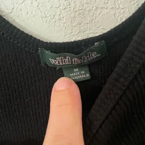 Wild fable black short sleeve shirt thumbnail 2