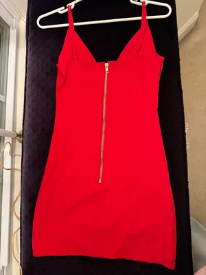 Oh Polly Red Dress thumbnail 5