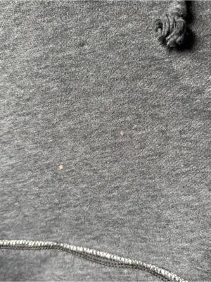 Abercrombie & Fitch Grey Pullover Hoodie with Sleeve Logo thumbnail 2