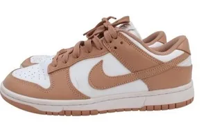 Nike Dunk Low Rose Whisper Womens 8.5 Pink White DD1503 Sneakers thumbnail 1