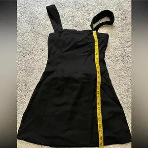 Pretty Little Thing Bow Black Dress Twill Cut-Out thumbnail 8